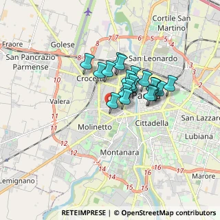 Mappa Via Pietro Pecchioni, 43125 Parma PR, Italia (1.207)