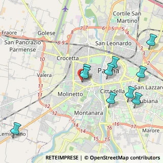Mappa Via Pietro Pecchioni, 43125 Parma PR, Italia (2.52455)