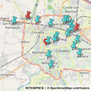Mappa Via Pietro Pecchioni, 43125 Parma PR, Italia (2.27889)