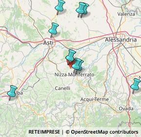 Mappa Via Braglia, 14049 Vaglio Serra AT, Italia (18.86091)