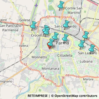 Mappa Via Rava, 43125 Parma PR, Italia (1.98636)