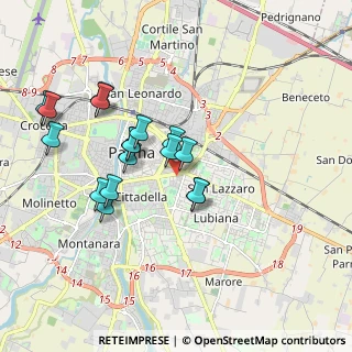 Mappa Via Pierluigi da Palestrina, 43123 Parma PR, Italia (1.72294)