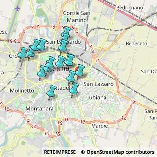 Mappa Via Pierluigi da Palestrina, 43123 Parma PR, Italia (1.75882)