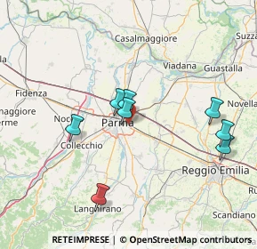 Mappa Via Passo delle Guadine, 43123 Parma PR, Italia (28.64071)