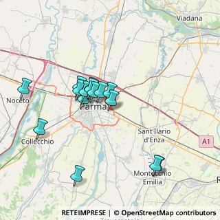 Mappa Via Passo delle Guadine, 43123 Parma PR, Italia (6.69867)