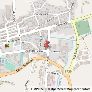 Mappa Viale del Pesco, 21, 12043 Canale, Cuneo (Piemonte)