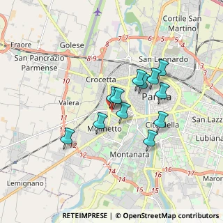 Mappa Via Vincenzo Ferrari, 43125 Parma PR, Italia (1.375)
