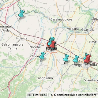 Mappa Via Vincenzo Ferrari, 43125 Parma PR, Italia (13.01923)