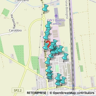 Mappa Via dell'Artigianato, 41031 Camposanto MO, Italia (0.4345)