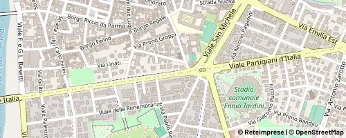 Mappa Parma