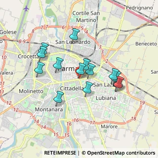 Mappa Piazzale Risorgimento, 43123 Parma PR, Italia (1.59)