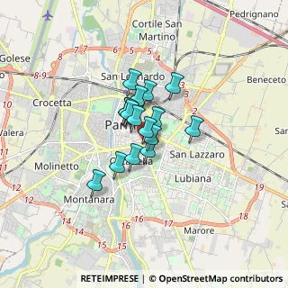 Mappa Piazzale Risorgimento, 43123 Parma PR, Italia (0.95313)