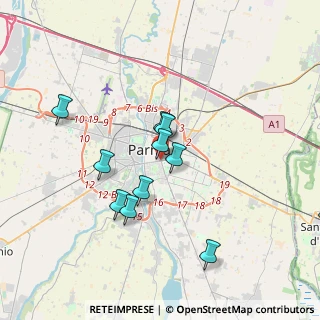Mappa Piazzale Risorgimento, 43123 Parma PR, Italia (3.59727)