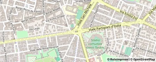 Mappa Parma