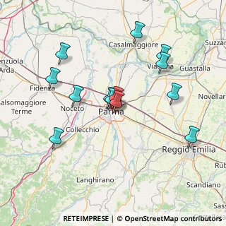 Mappa Piazzale Risorgimento, 43123 Parma PR, Italia (14.35)
