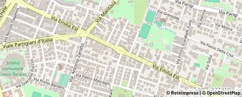 Mappa Parma
