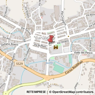 Mappa Via Giuseppe Mazzini, 36, 12043 Canale, Cuneo (Piemonte)