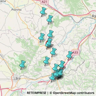 Mappa Via Giuseppe Mazzini, 12043 Canale CN, Italia (8.4835)