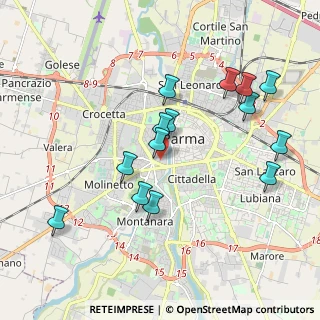 Mappa Via Pintor Giaime, 43125 Parma PR, Italia (1.97357)