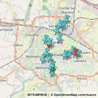 Mappa Via Pintor Giaime, 43125 Parma PR, Italia (1.66667)