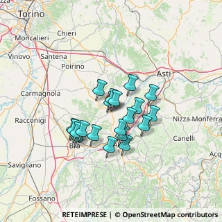 Mappa Via Galletto, 12043 Canale CN, Italia (10.3895)