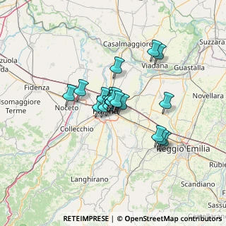Mappa Stradello Casacca, 43123 Parma PR, Italia (8.85947)
