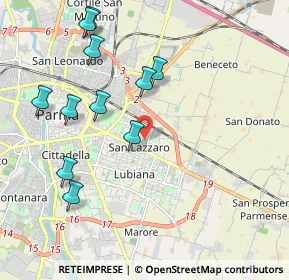 Mappa Stradello Lagdei, 43123 Parma PR, Italia (2.18273)