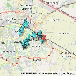 Mappa Stradello Lagdei, 43123 Parma PR, Italia (1.4135)
