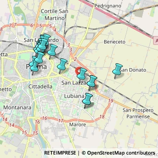 Mappa Stradello Casacca, 43123 Parma PR, Italia (2.072)