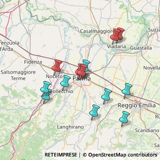 Mappa Parma, 43125 Parma PR, Italia (14.20923)