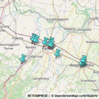 Mappa Via Augusto Migliavacca, 43123 Parma PR, Italia (12.59083)