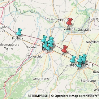 Mappa Via Augusto Migliavacca, 43123 Parma PR, Italia (13.44429)