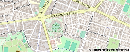 Mappa Parma