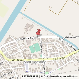 Mappa Via mazzini 117, 44047 Sant'Agostino, Ferrara (Emilia Romagna)