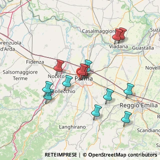 Mappa Via Aristo e Giuseppe Isola, 43125 Parma PR, Italia (14.26077)
