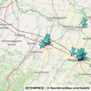 Mappa Via Aristo e Giuseppe Isola, 43125 Parma PR, Italia (20.305)