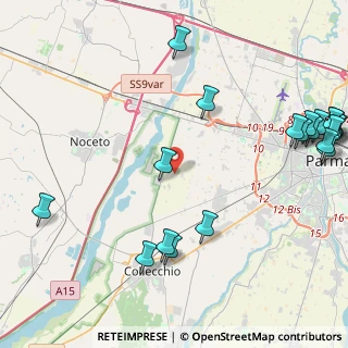 Mappa Strada Del Bergamino, 43044 Parma PR, Italia (6.066)