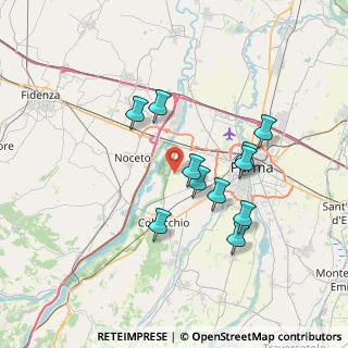Mappa Strada Del Bergamino, 43044 Parma PR, Italia (6.37818)