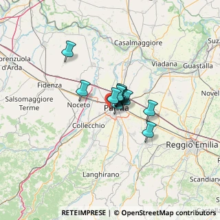 Mappa Largo Luigi Mercantini, 43125 Parma PR, Italia (6.19667)
