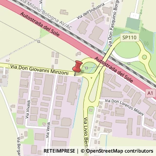 Mappa Via Don Minzoni, 1, 42043 Gattatico, Reggio nell'Emilia (Emilia Romagna)