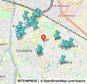 Mappa Via Nicola de Giovanni, 43123 Parma PR, Italia (0.9925)