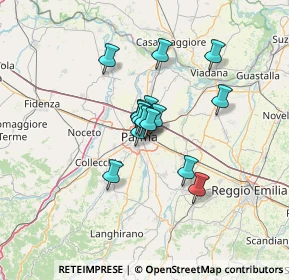 Mappa Via Nicola de Giovanni, 43123 Parma PR, Italia (8.62133)