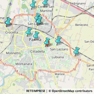 Mappa Via Nicola de Giovanni, 43123 Parma PR, Italia (2.4675)