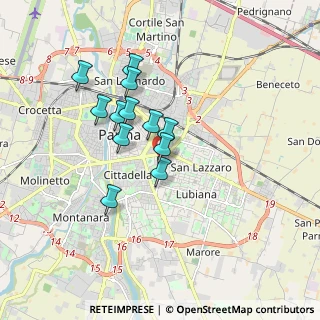 Mappa Via Nicola de Giovanni, 43123 Parma PR, Italia (1.40583)