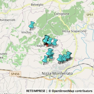 Mappa Via la Serra, 14049 Vaglio Serra AT, Italia (1.14)