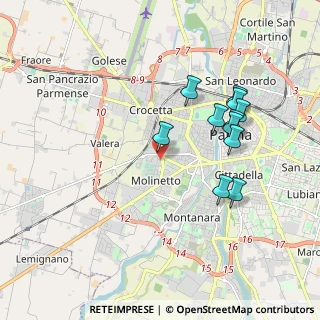 Mappa Via Carpesano, 43125 Parma PR, Italia (1.81545)