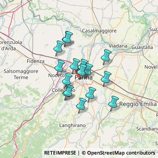 Mappa Via Carpesano, 43125 Parma PR, Italia (10.23125)