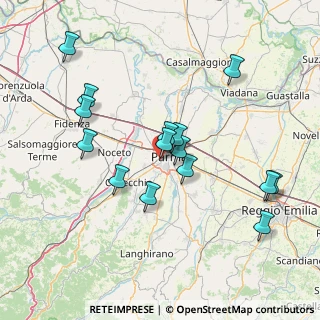 Mappa Via Carpesano, 43125 Parma PR, Italia (14.90933)