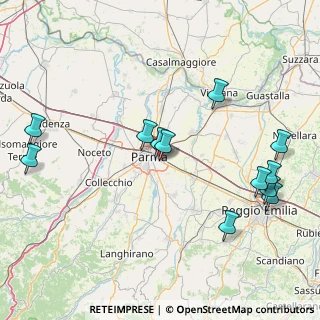 Mappa Via Passo Colla, 43123 Parma PR, Italia (18.61167)
