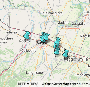 Mappa Via Passo della Cisa, 43100 Parma PR, Italia (9.04286)